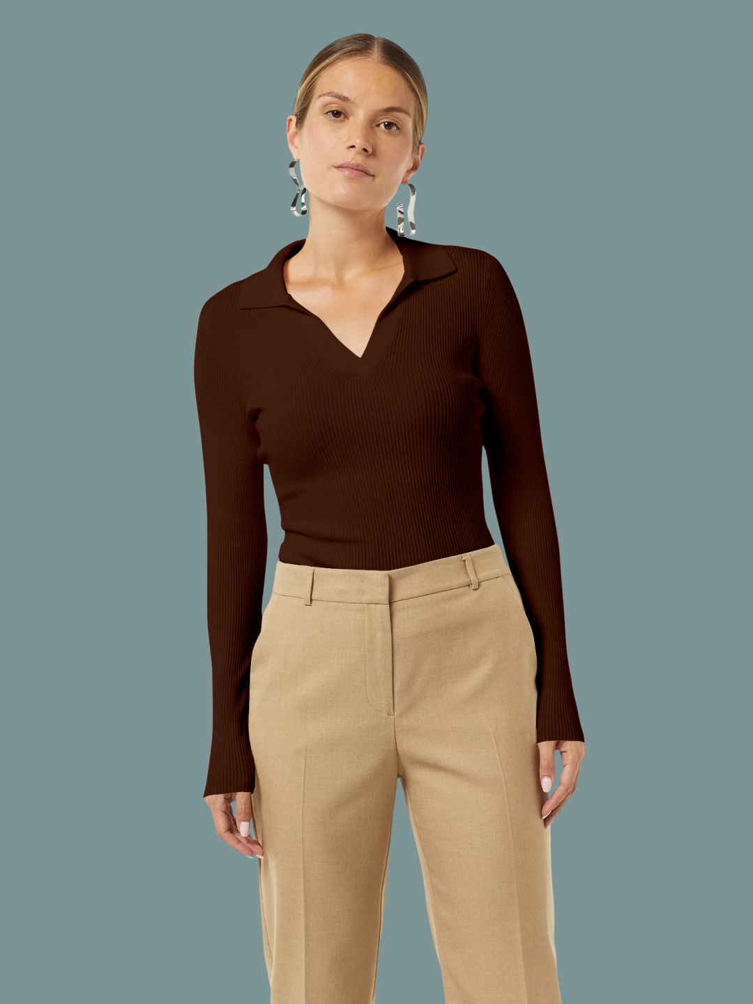 

Dream Beauty Fashion Top, Brown