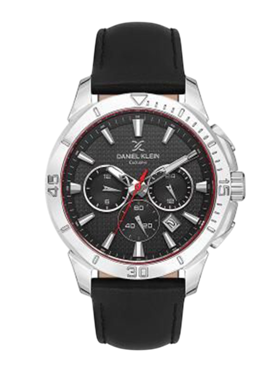 

Daniel Klein Men Dial & Leather Straps Analogue Watch DK.1.13893-1, Black