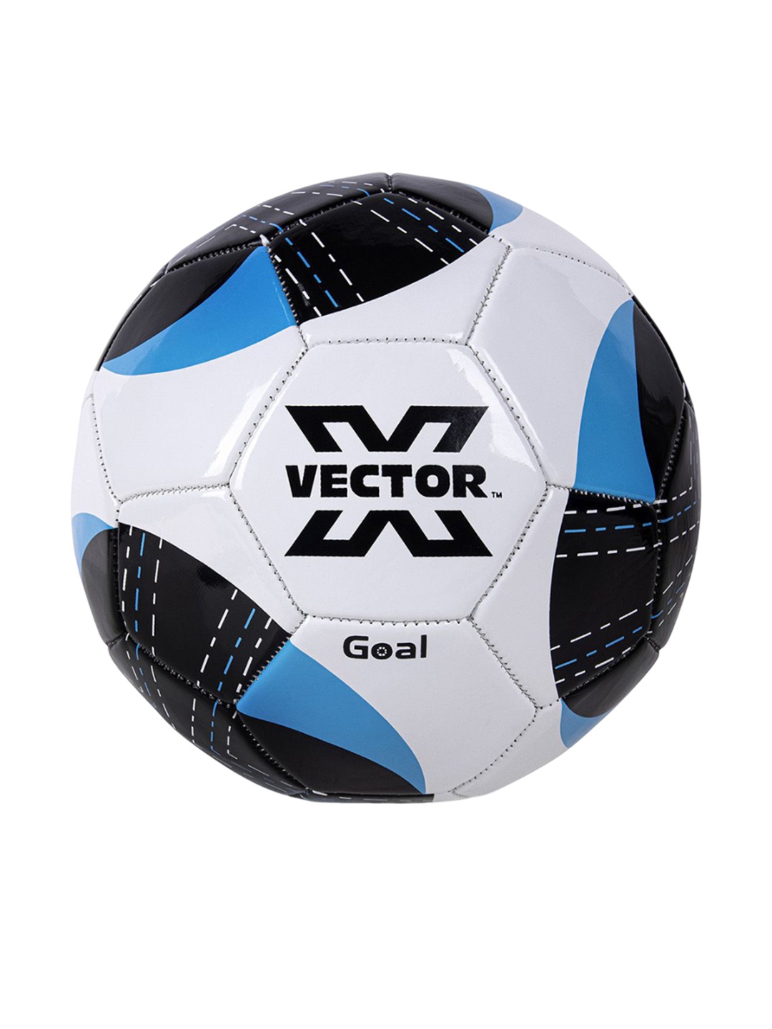 

VECTOR X Goal Strong Glossy Soccer Ball, Blue