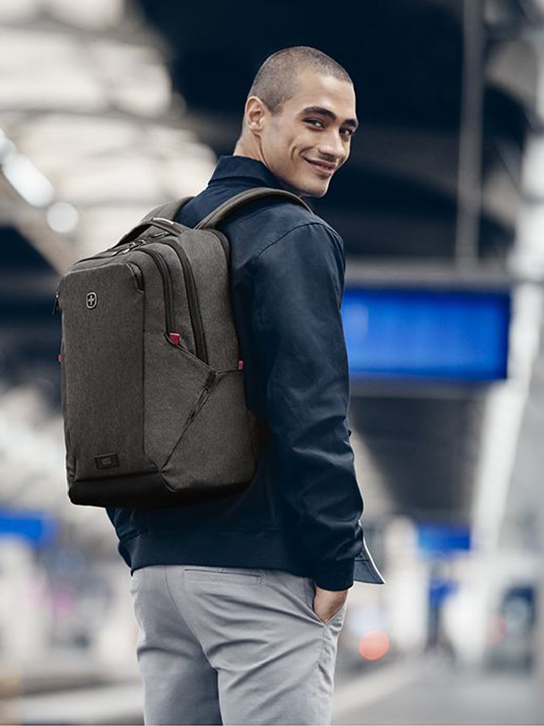 

Wenger Unisex Backpack, Grey