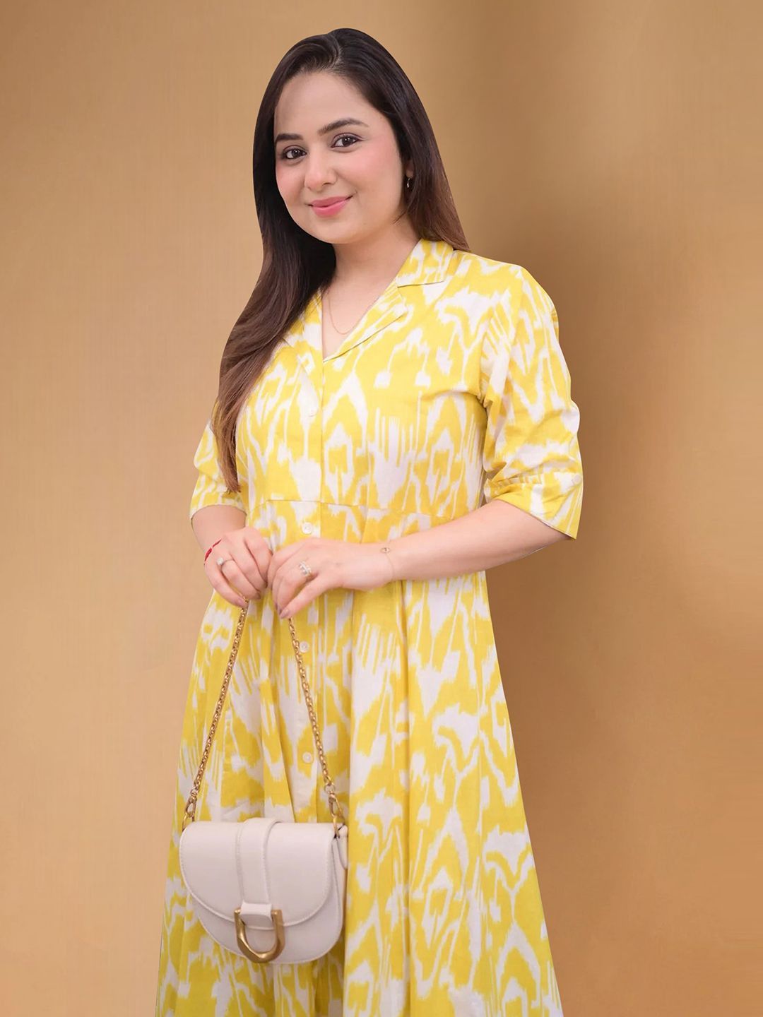 

Moda Rapido Print Applique Fit & Flare Dress, Multi