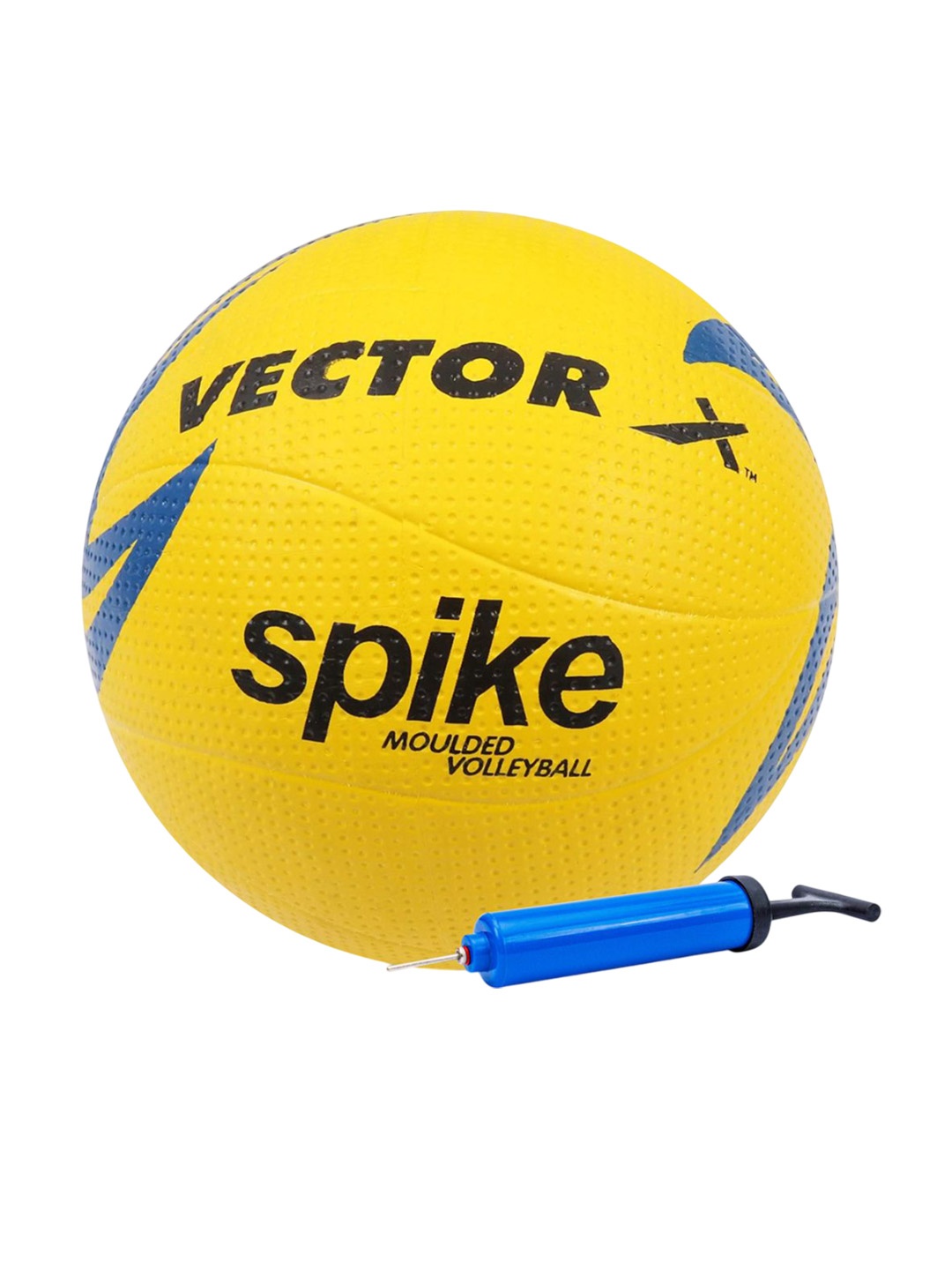 

VECTOR X Spike Non Slip Volleyball With Pump, Yellow