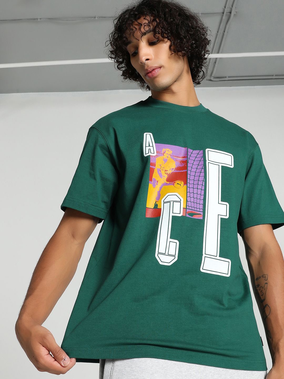 

Puma House of Graphics Ace T-shirt, Green