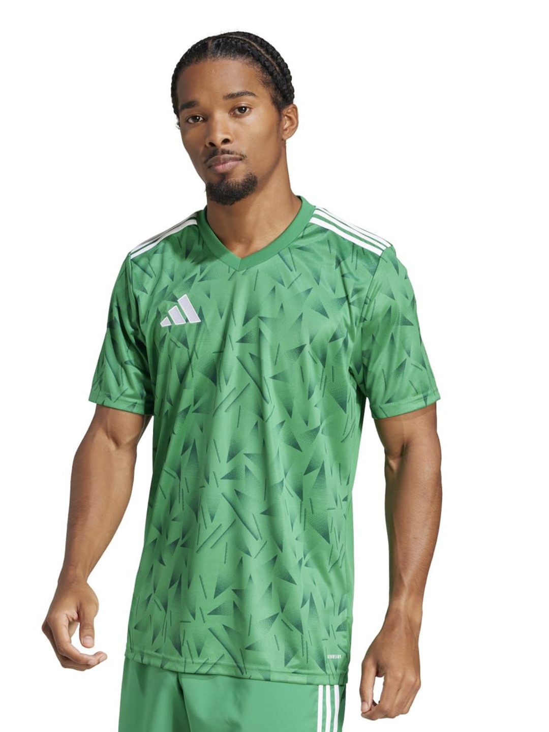 

ADIDAS T Icon25 Printed Jersey T-shirt, Green