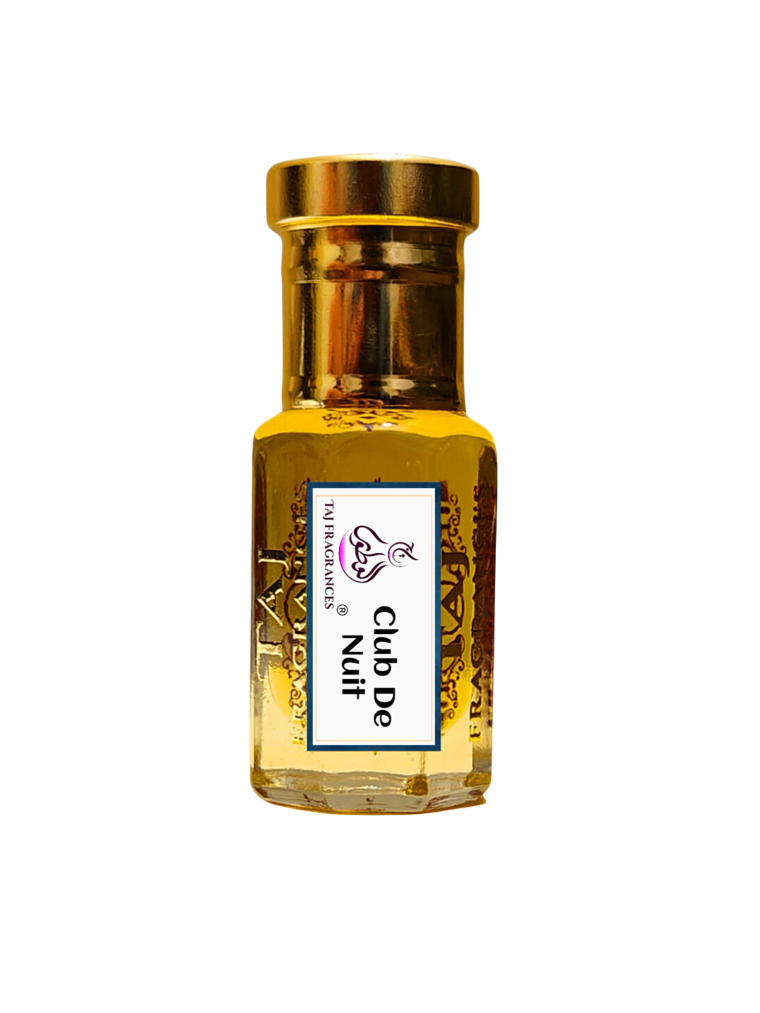 

Taj Fragrances Clud De Nuit Alcohol Free & Long Lasting Attar - 12 ml, Transparent