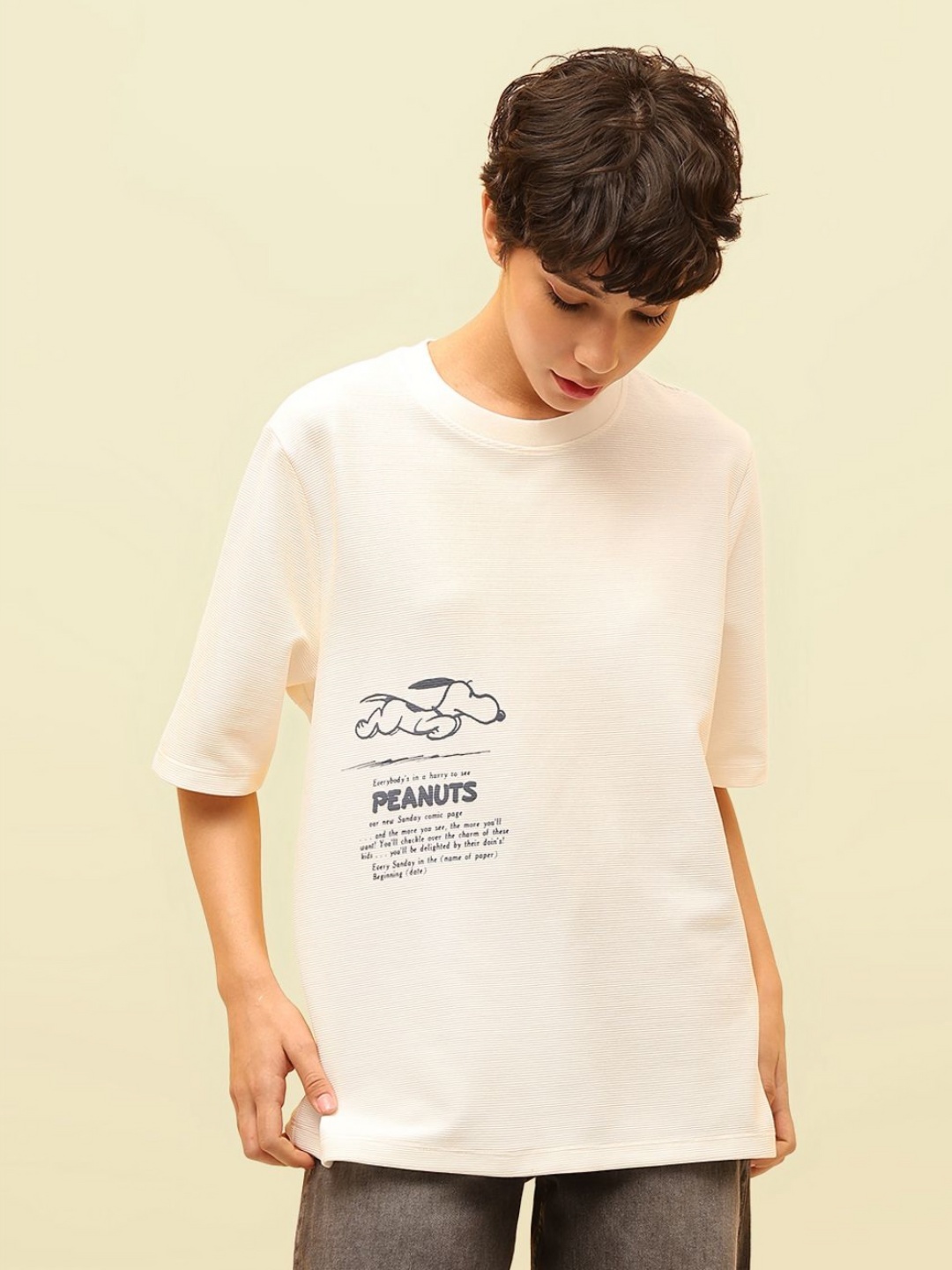 

ONLY Women Printed Applique T-shirt, White