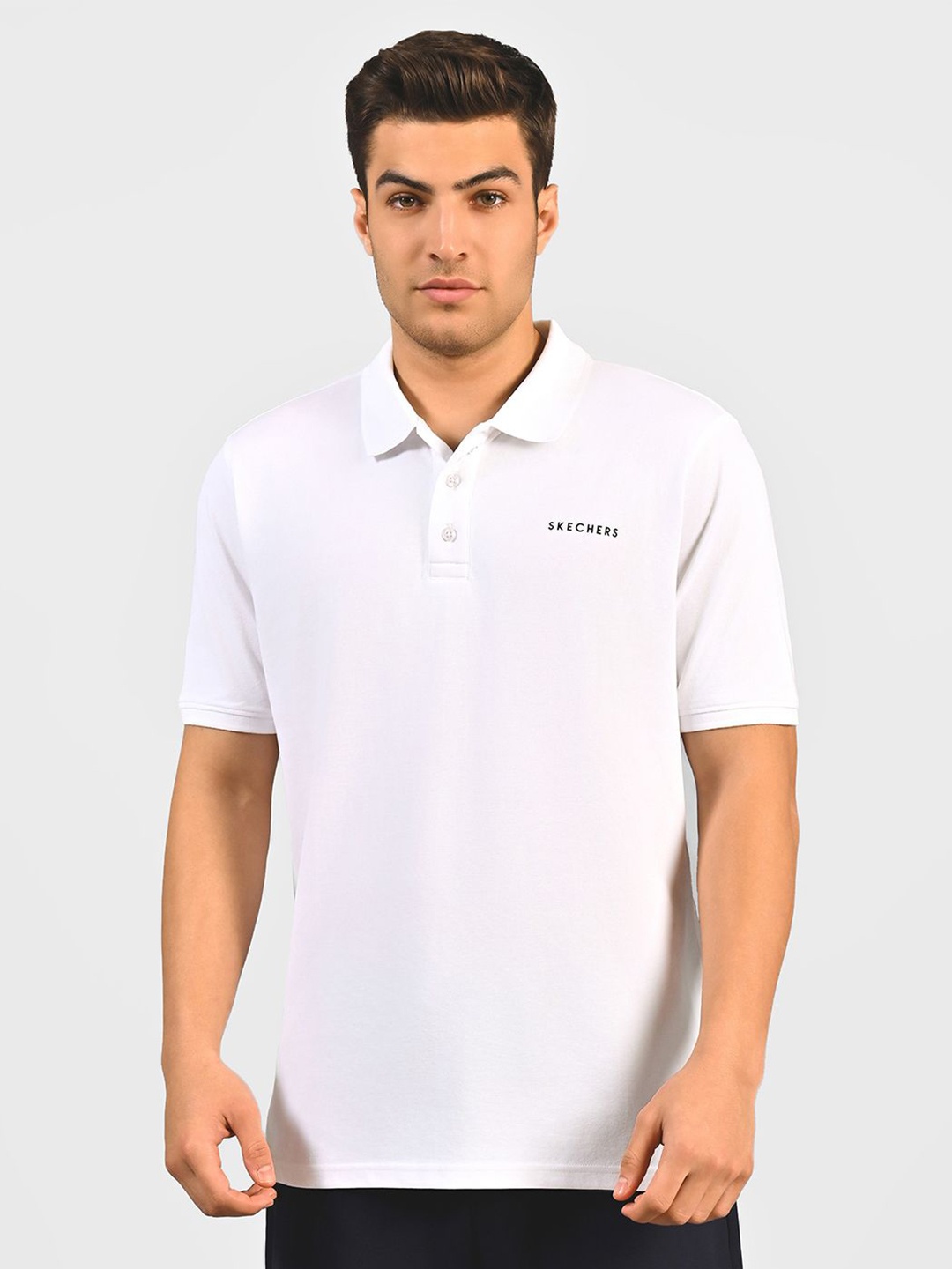 

Skechers Men Core Polo T-Shirt, White
