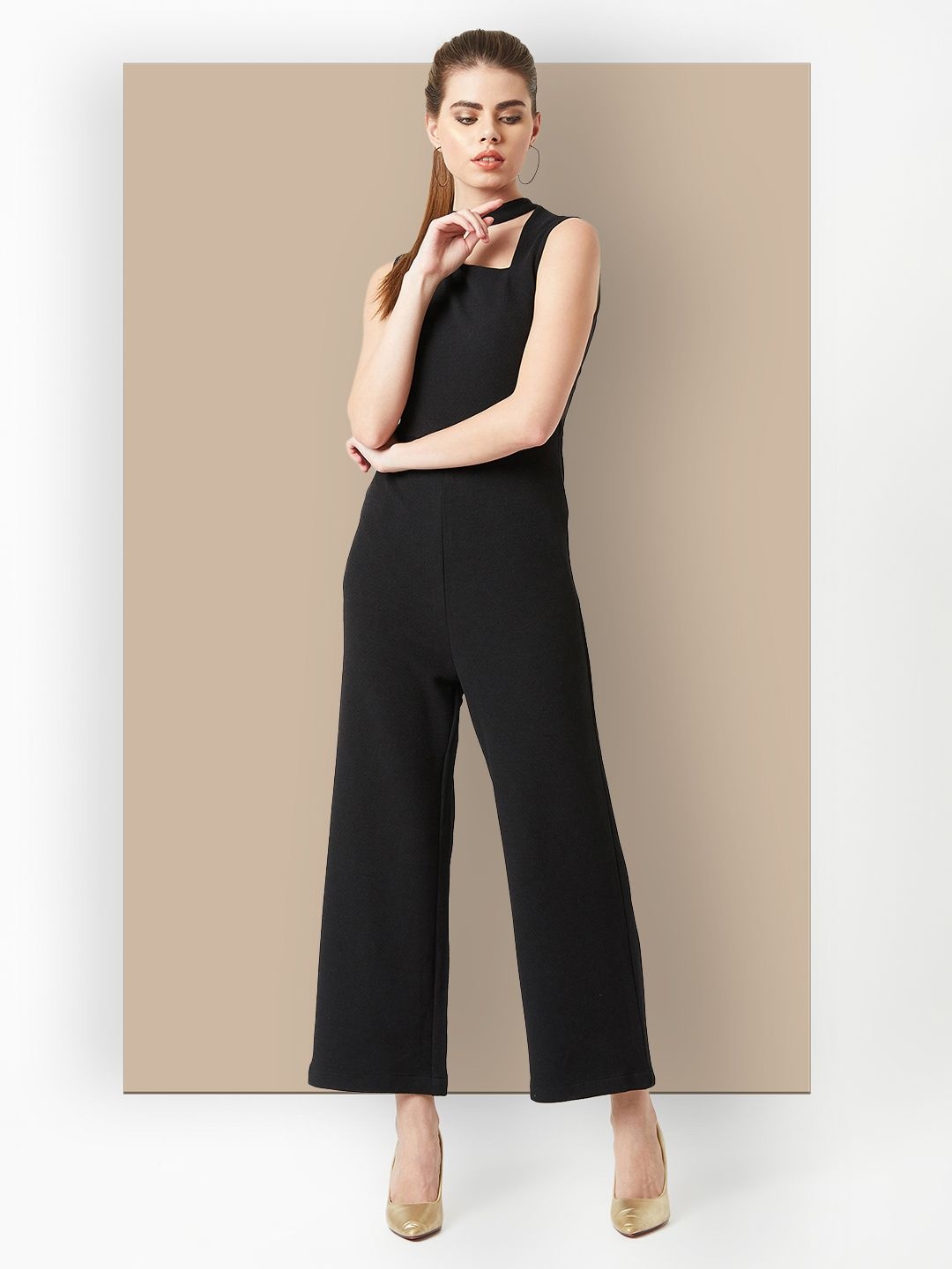 

Chemistry Basic Jumpsuit, Black