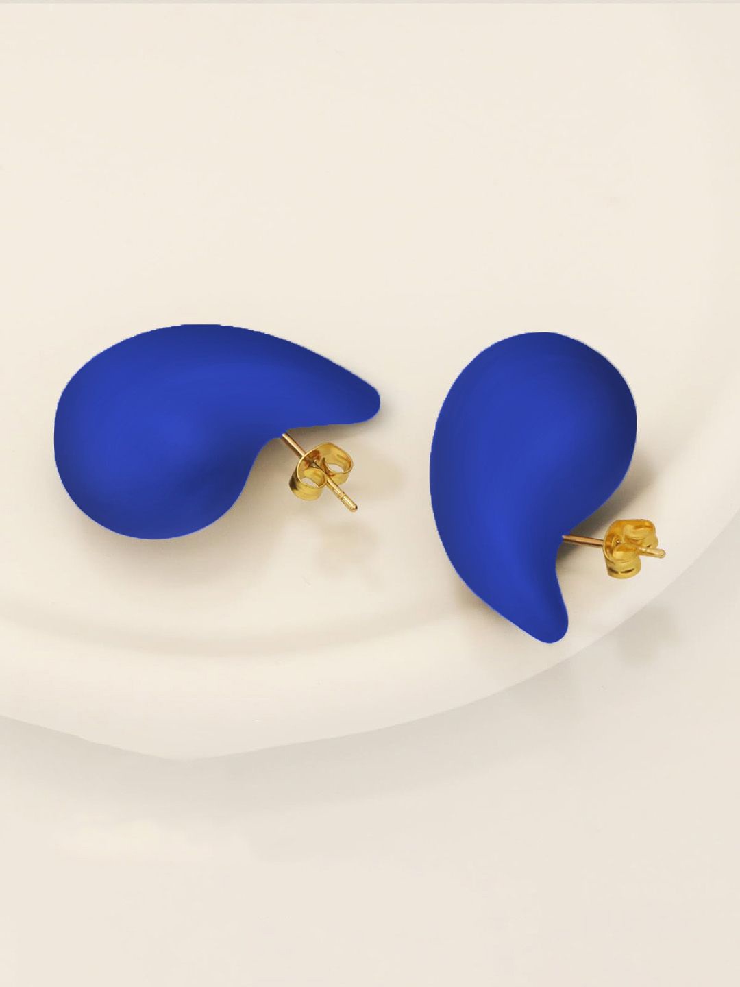 

Krelin Teardrop Shaped Drop Earrings, Blue