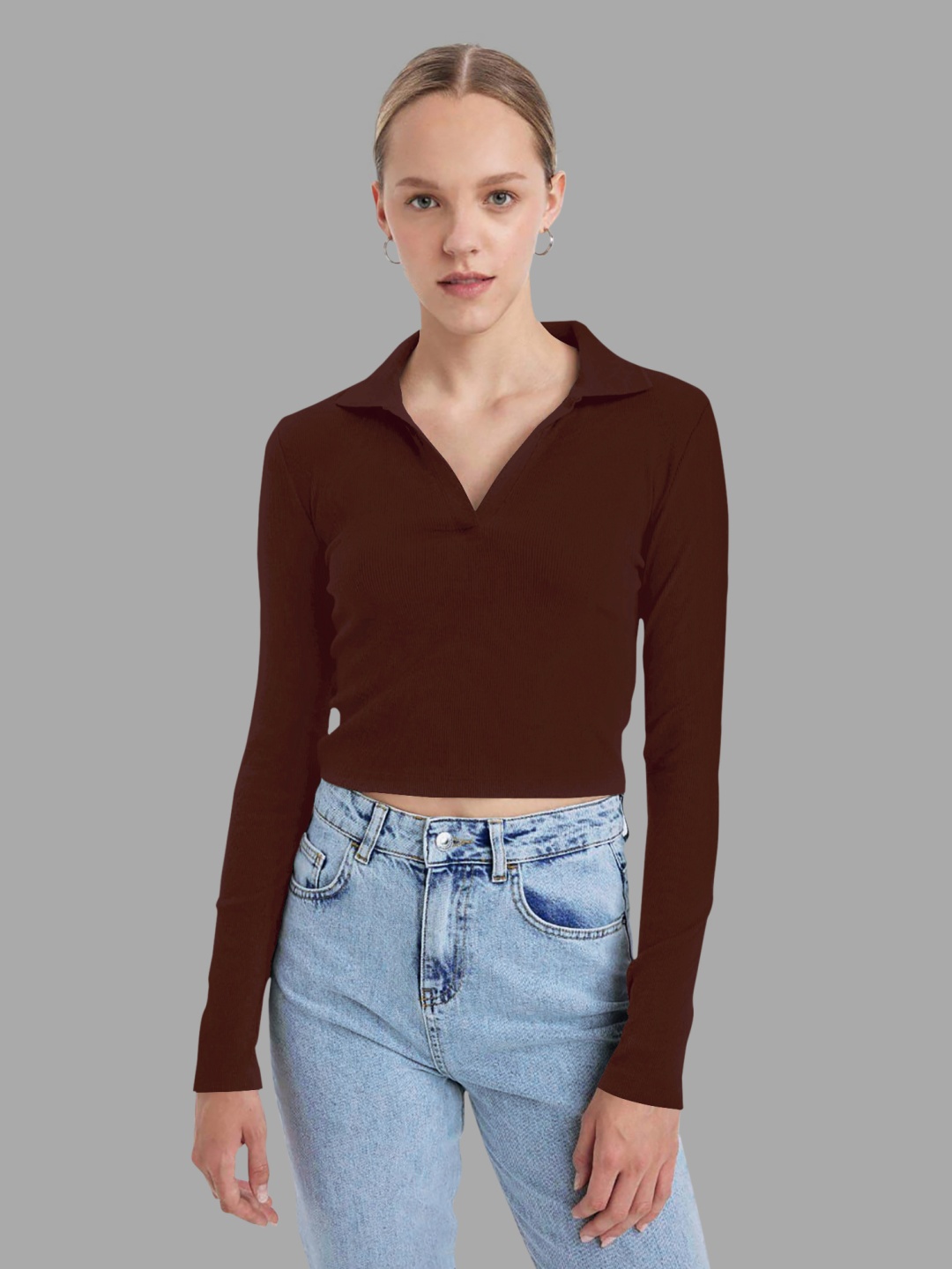 

Dream Beauty Fashion Top, Brown