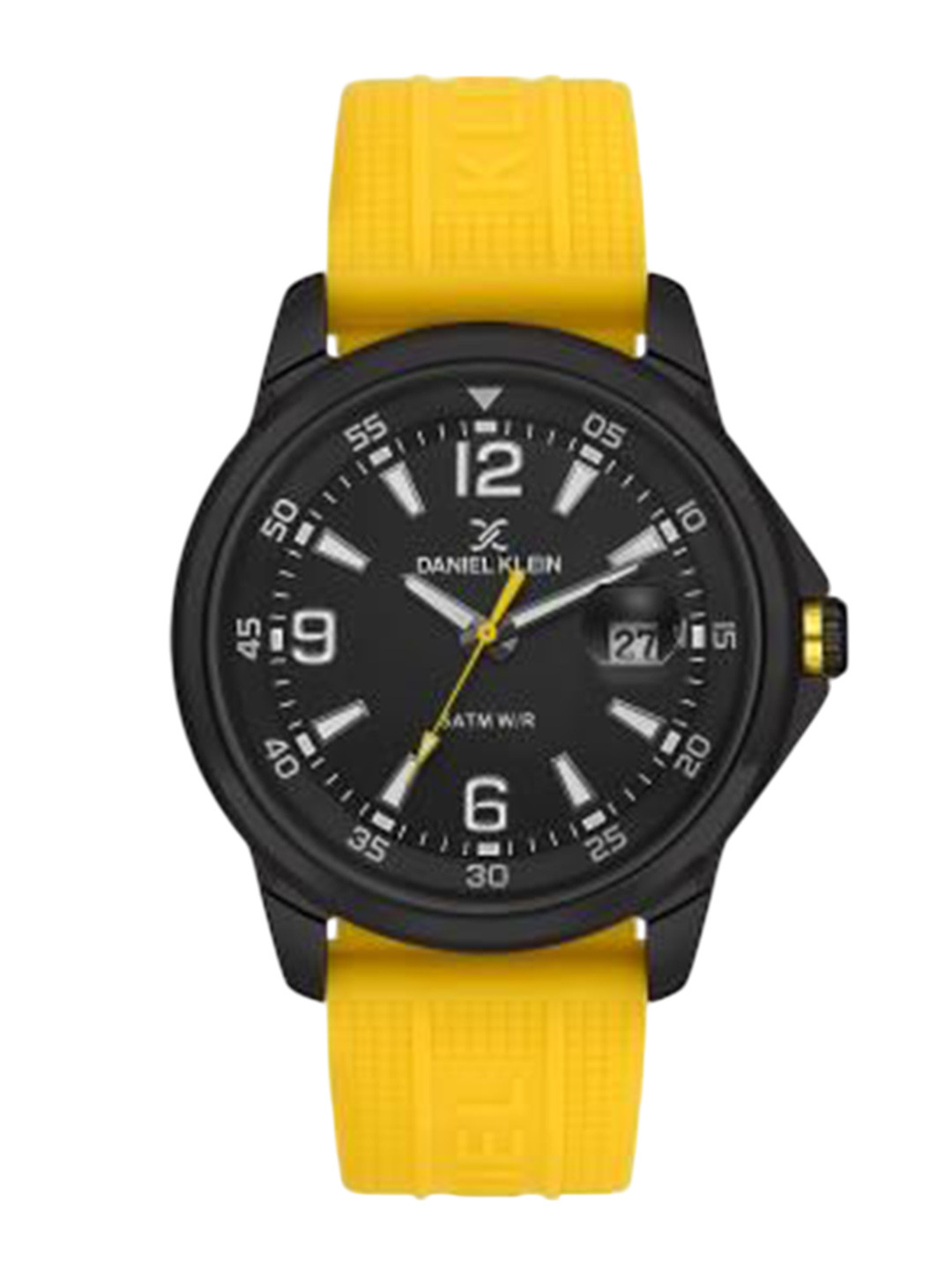 

Daniel Klein Men Dial & Straps Analogue Watch DK.1.13910-3, Yellow