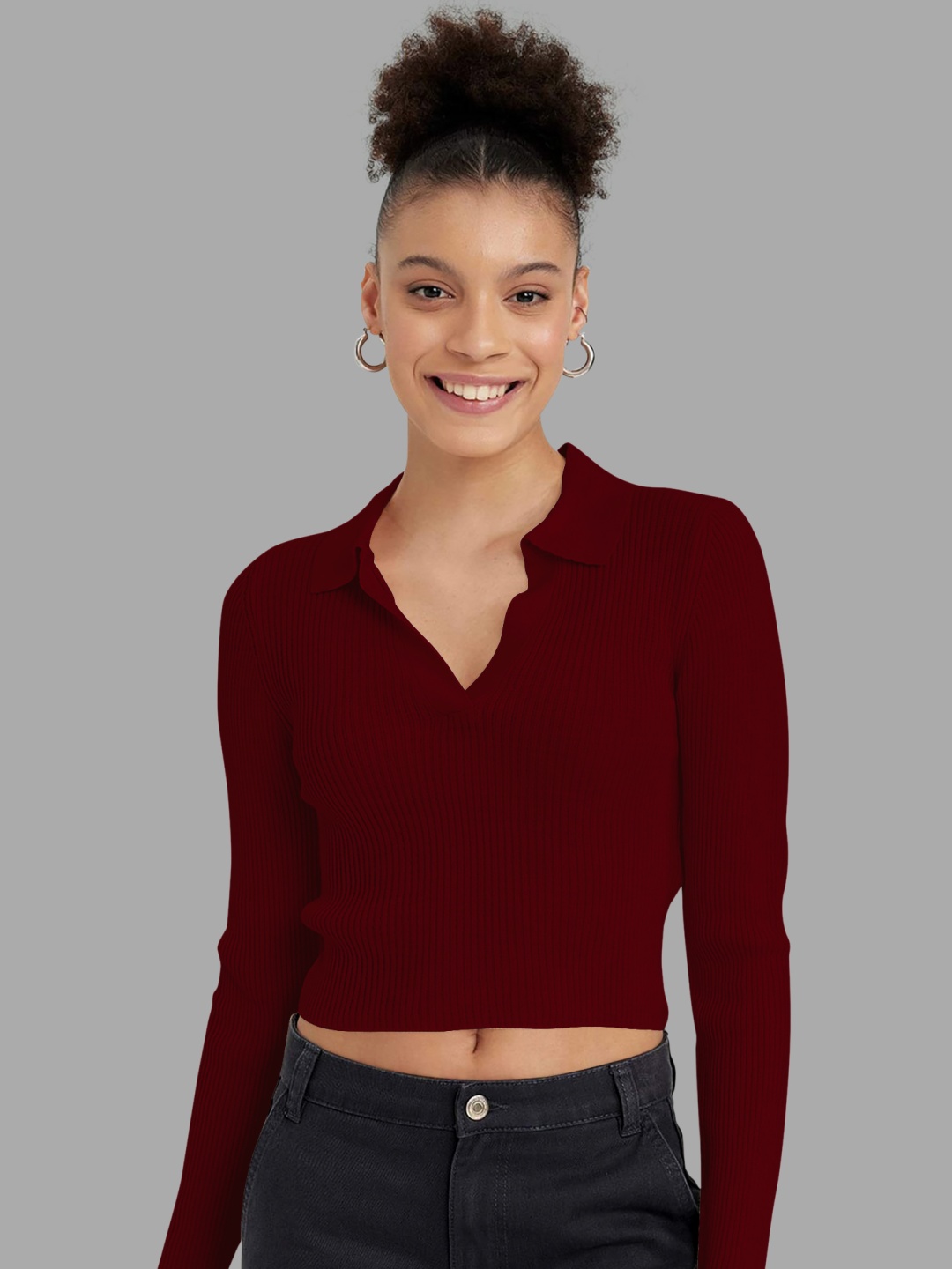 

Dream Beauty Fashion Top, Maroon