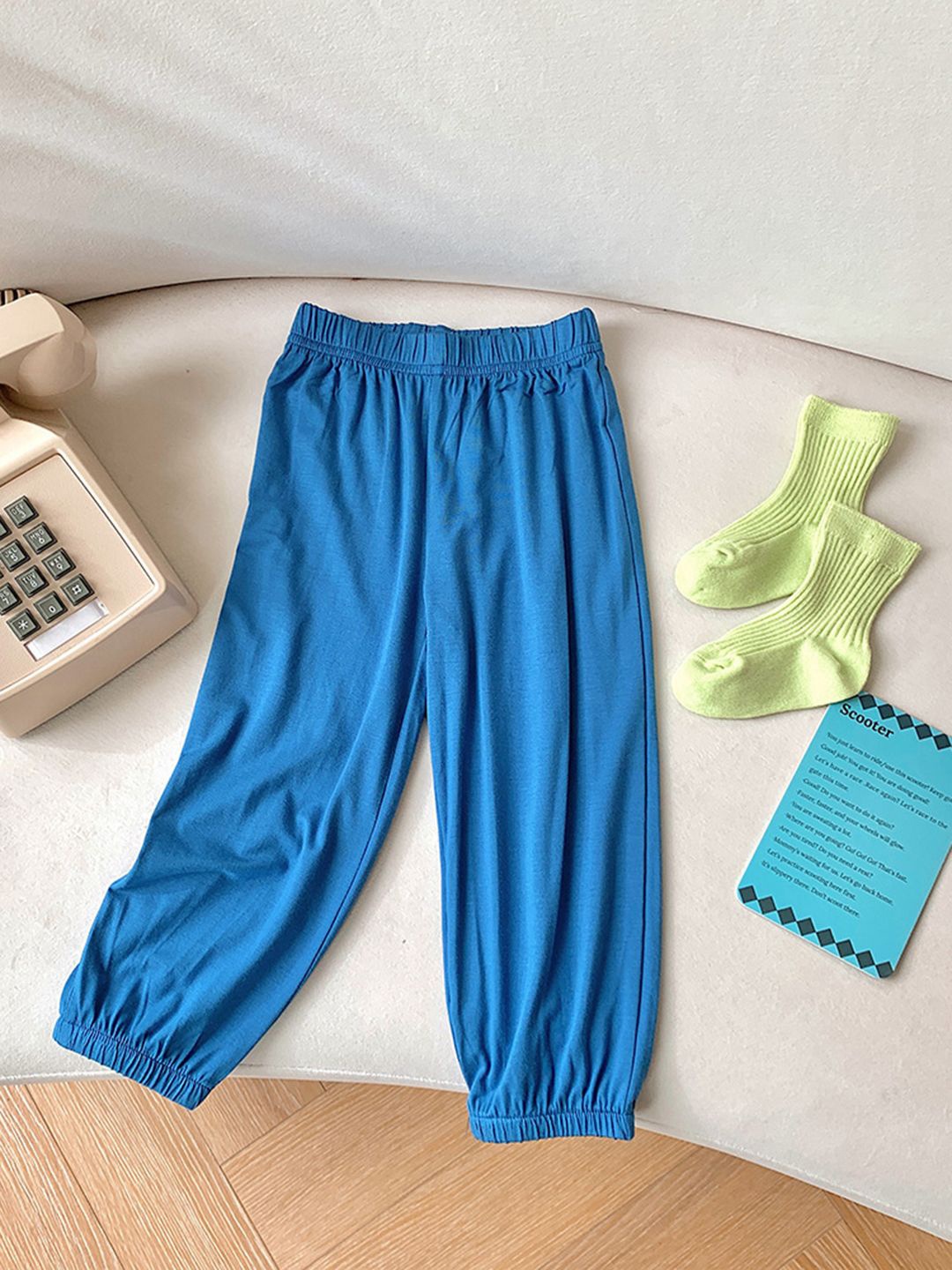 

YK Girls Smart Trousers, Blue