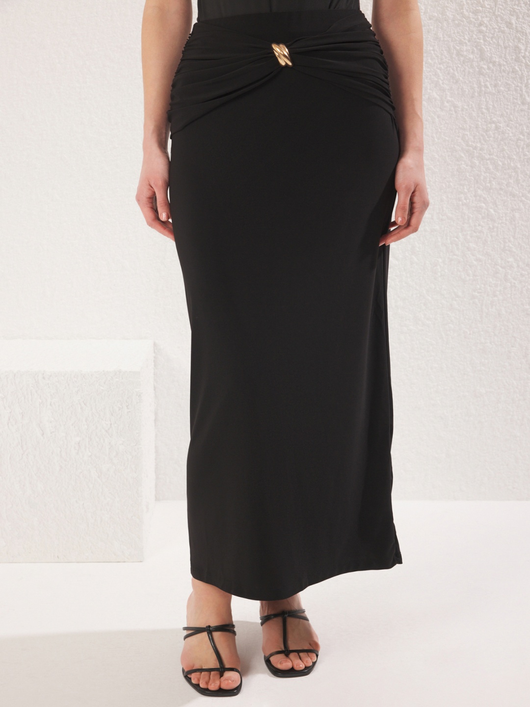 

Trendyol Pencil Maxi Skirt, Black