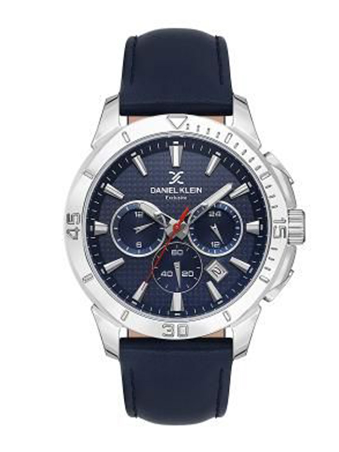 

Daniel Klein Men Dial & Leather Straps Analogue Watch DK.1.13893-2, Blue