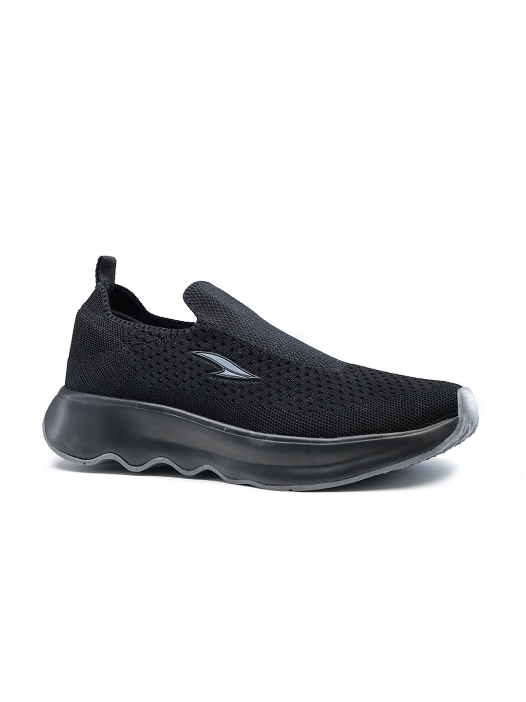 

ASIAN Men Mesh Running Non-Marking Shoes, Black