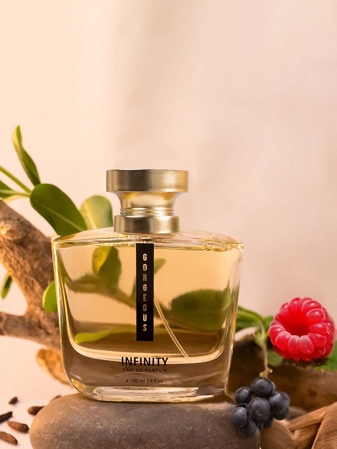 

Infinity Set Of 2 Gorgeous & Musk Noir Eau De Parfum - 100 ml Each, Transparent