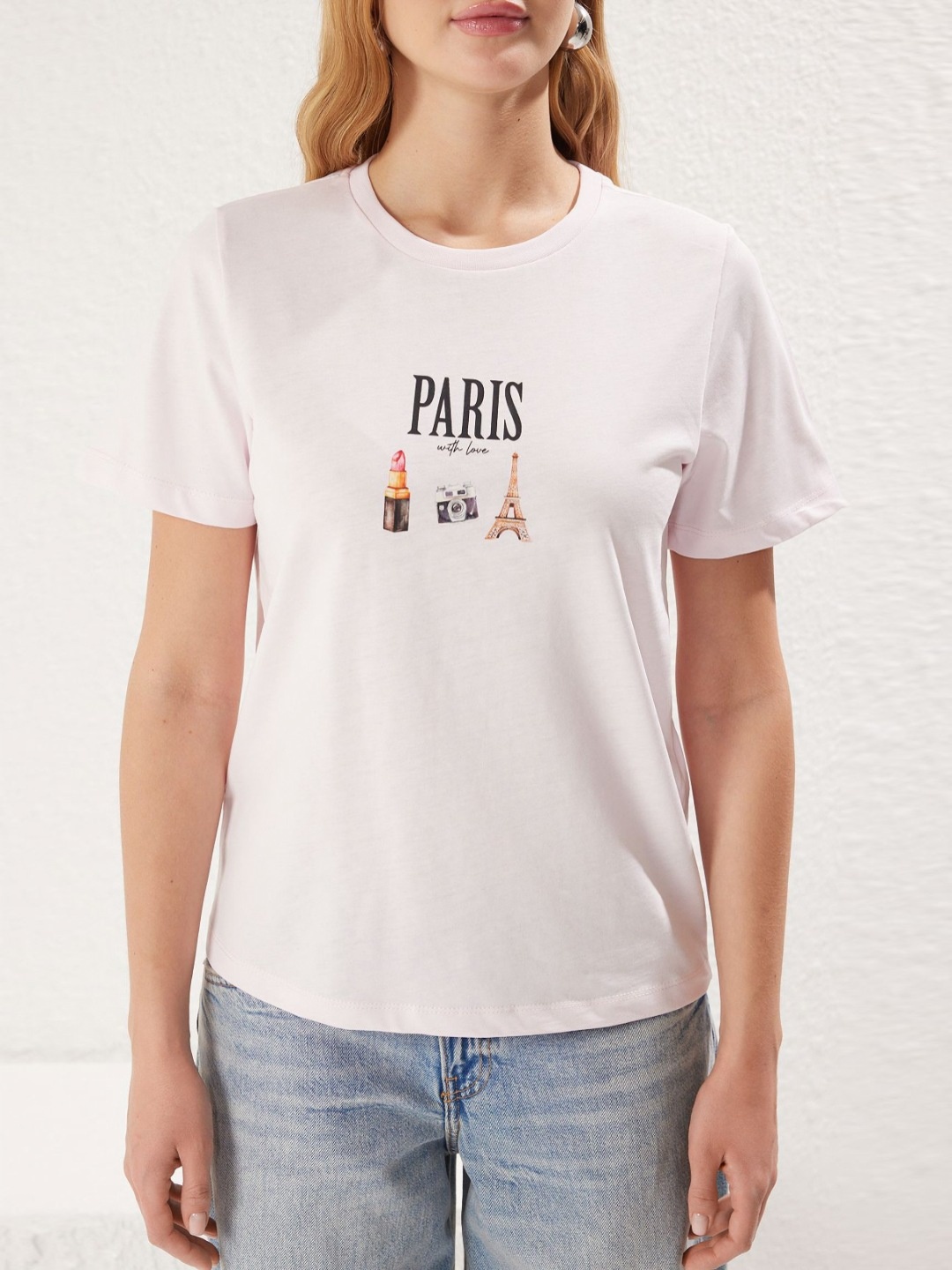 

Trendyol Women Printed T-shirt, Na