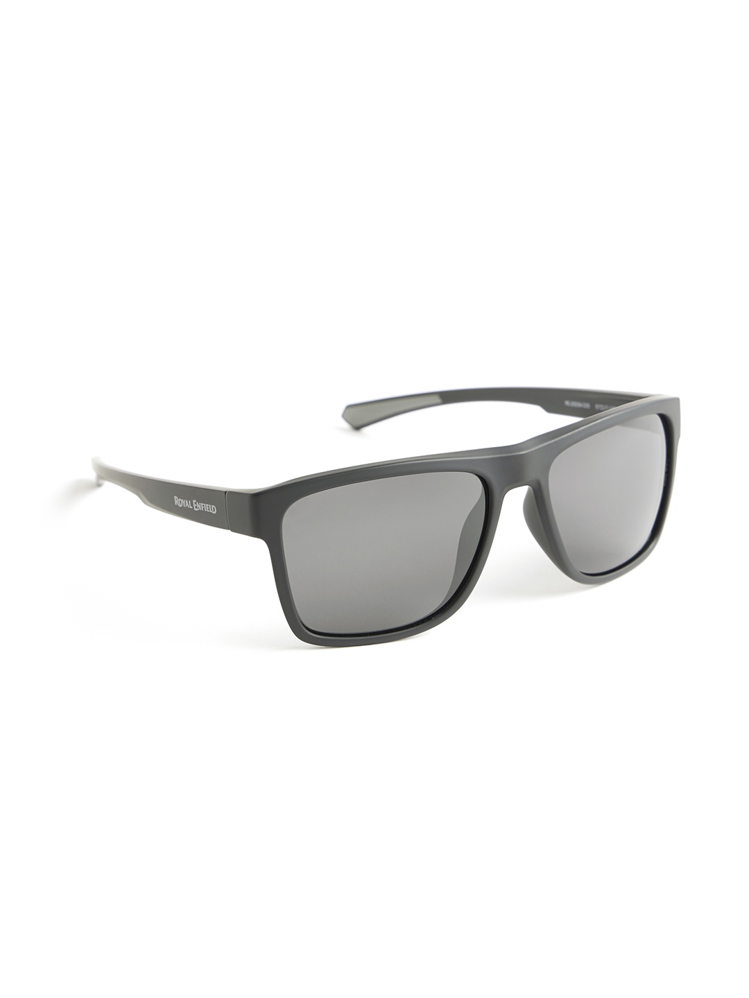 

Royal Enfield Men Sports Sunglasses with Polarised and UV Protected Lens, Grey