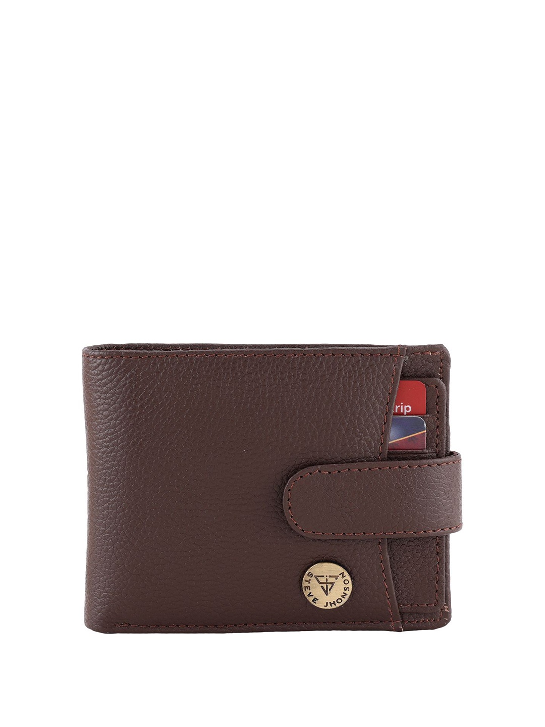 

Steve Jhonson Men Tan Wallets