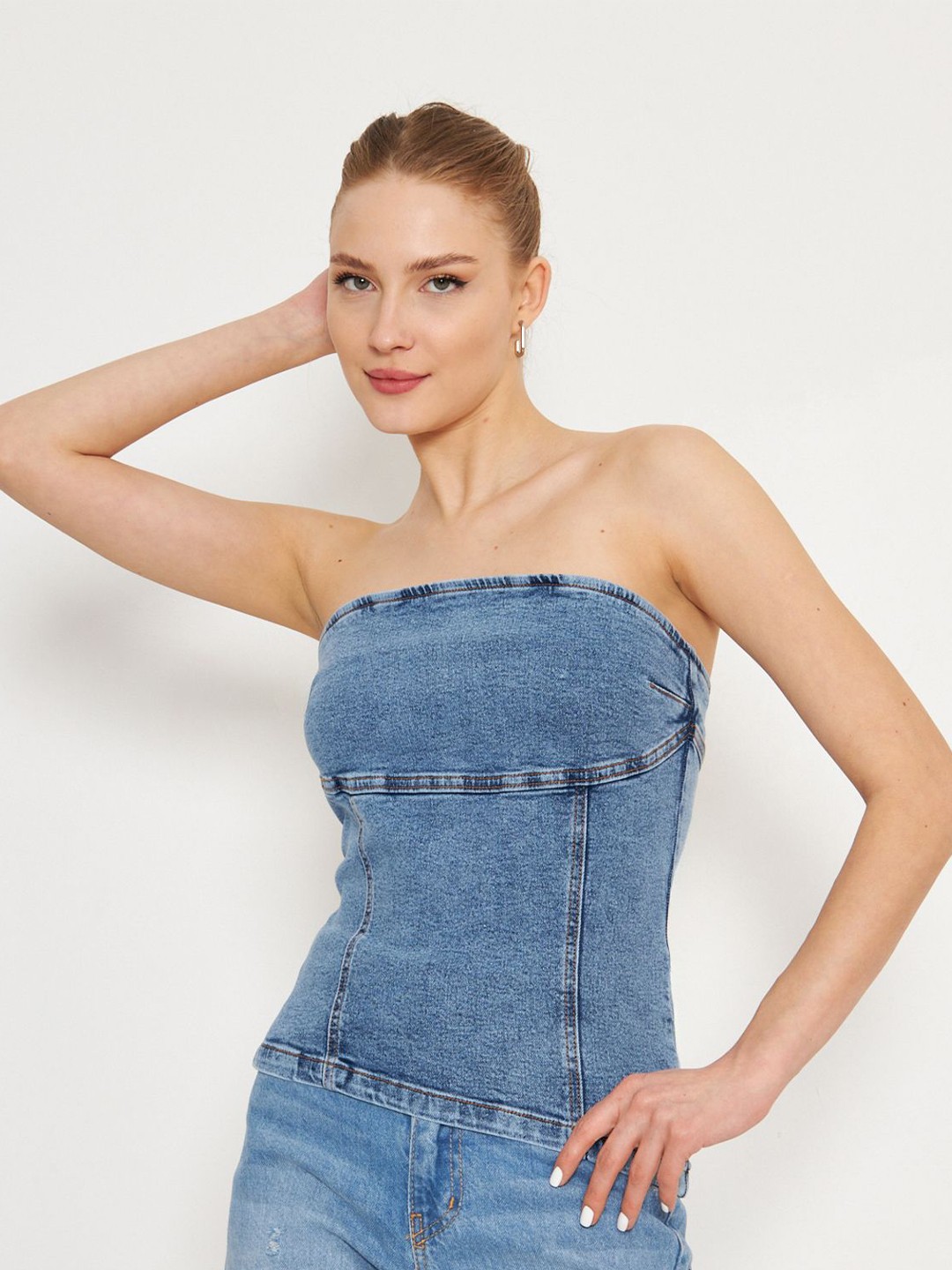

Trendyol Cotton Tube Top, Na
