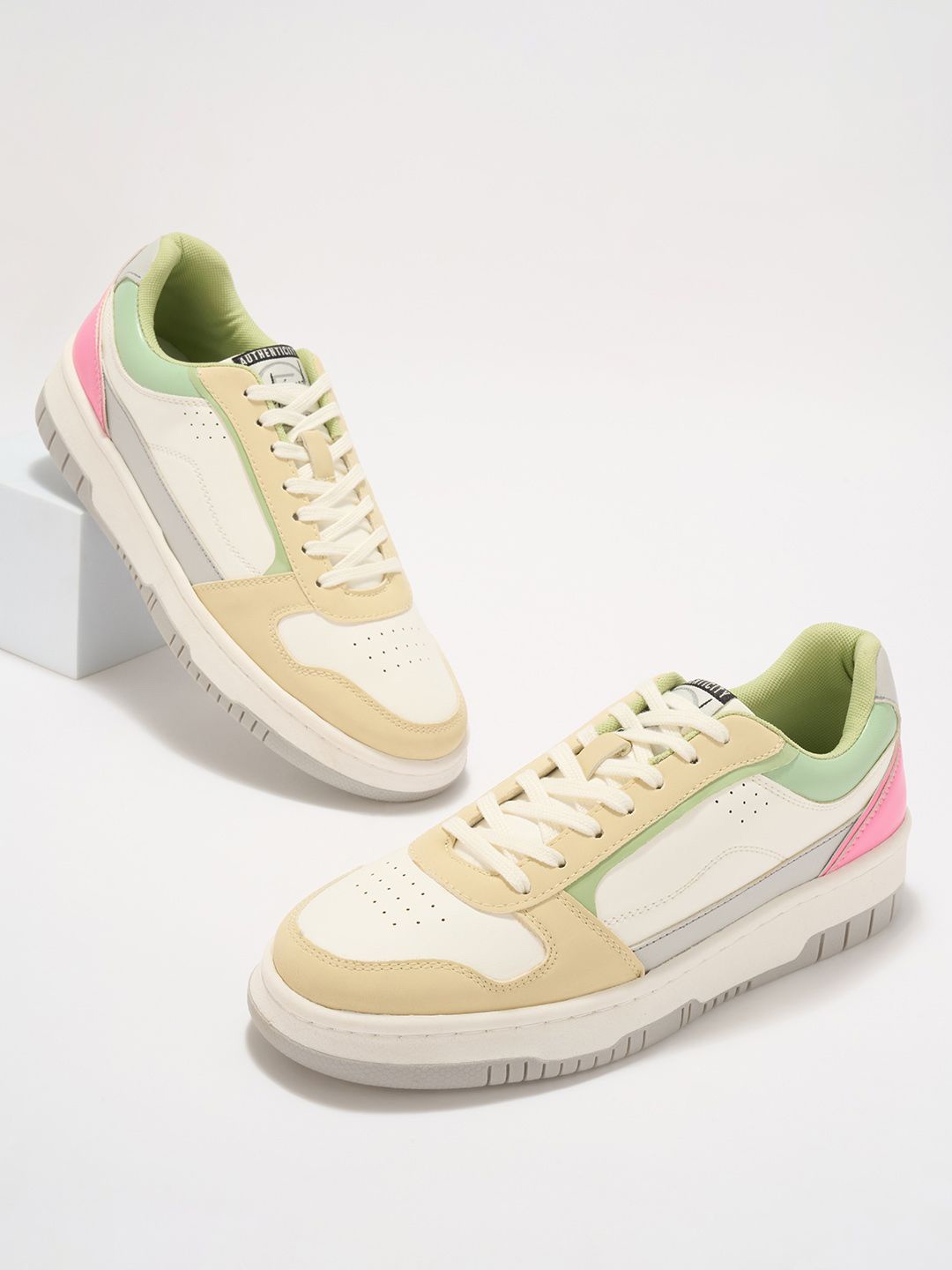 

Forever Glam by Pantaloons Women PU Sneakers, Multi
