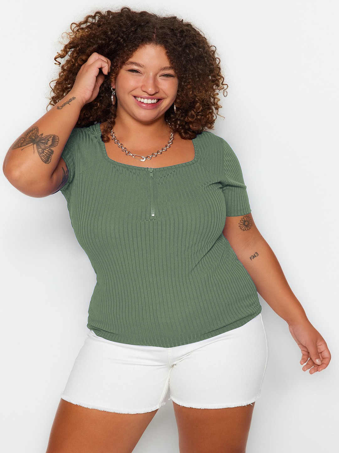 

Trendyol Striped Top, Na