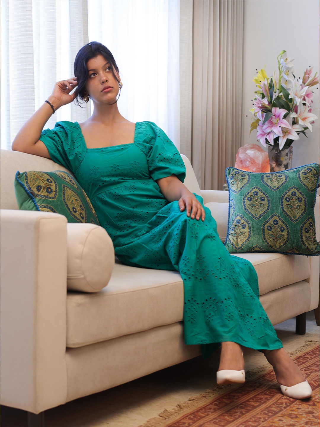

Veeralda Maxi Dress, Green