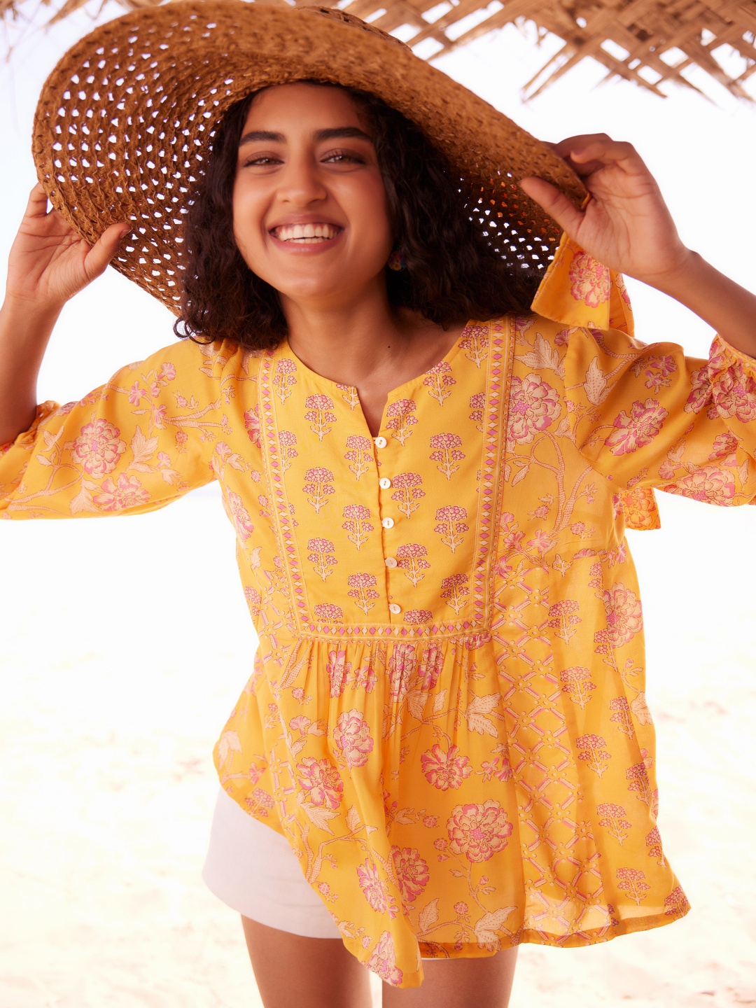 

Global Desi Top, Mustard
