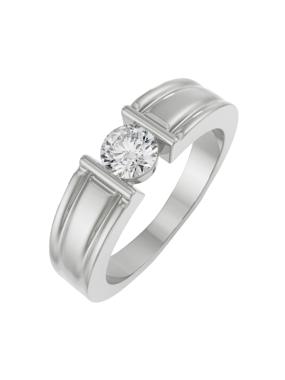 

Emori Odra Solitaire Diamond Ring, White