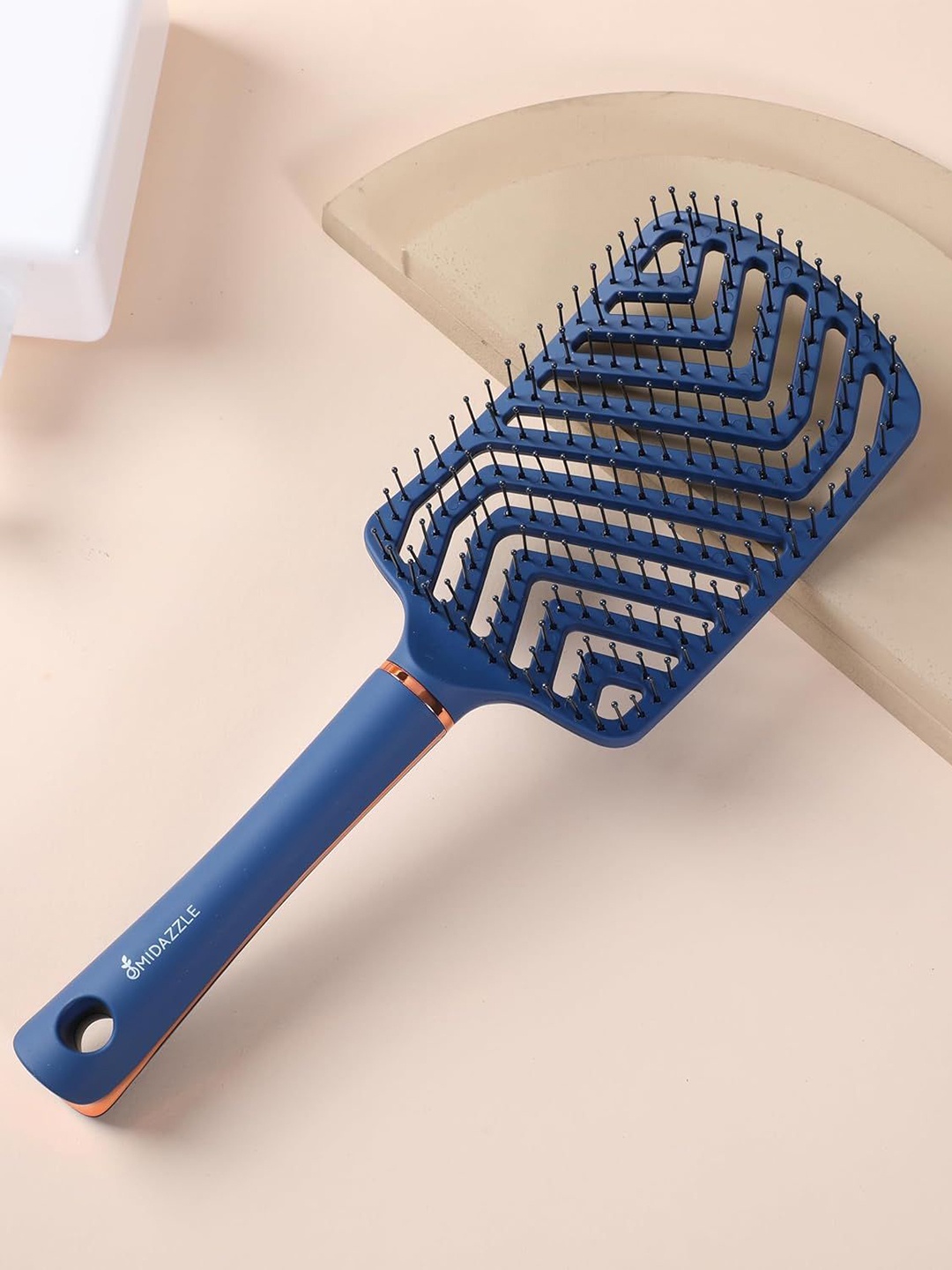 

Omidazzle Premium Classic 3D Paddle Hair Brush - Blue - MDHB00016