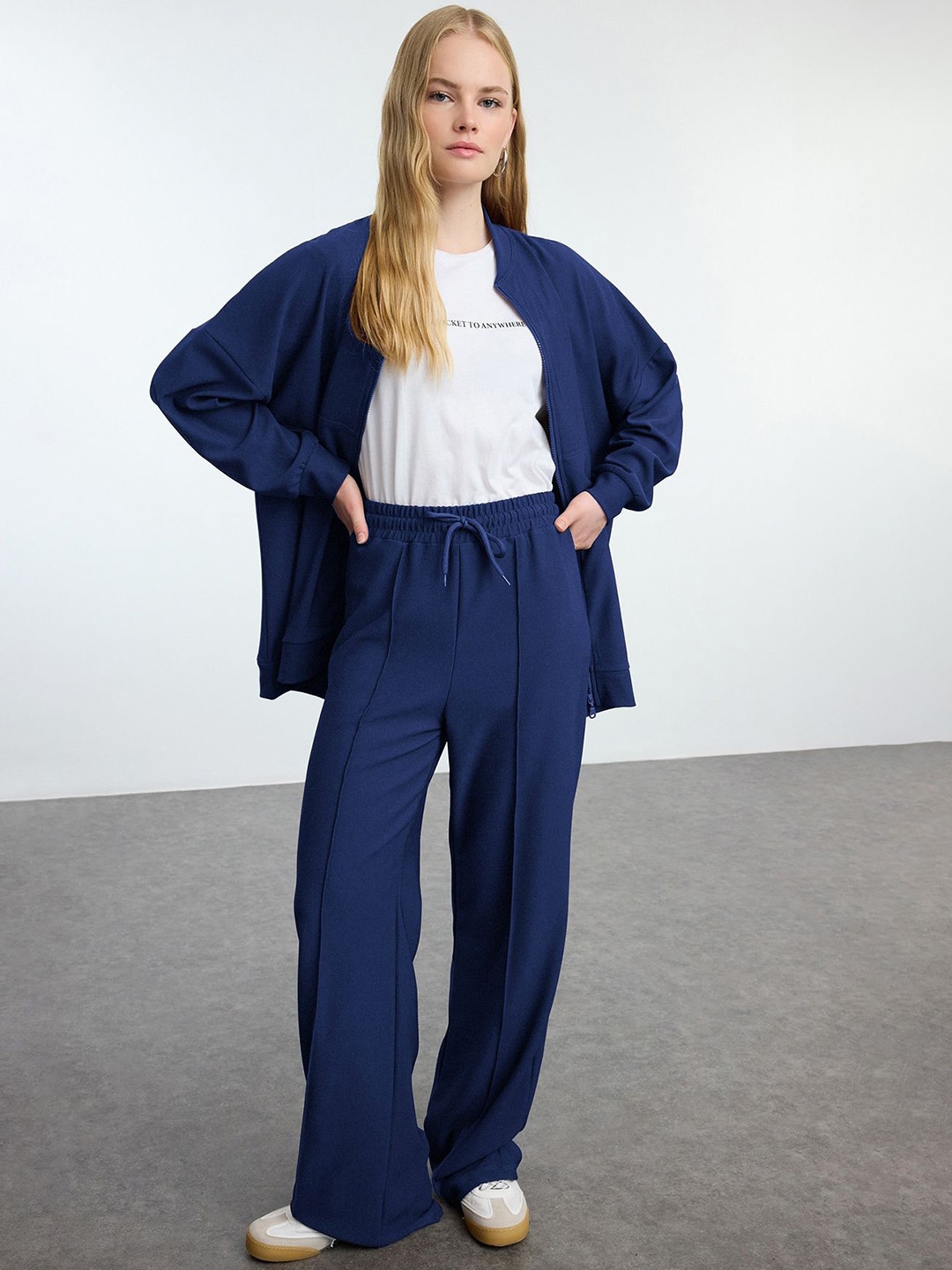 

Trendyol V Neck Long Sleeves Tracksuits, Blue