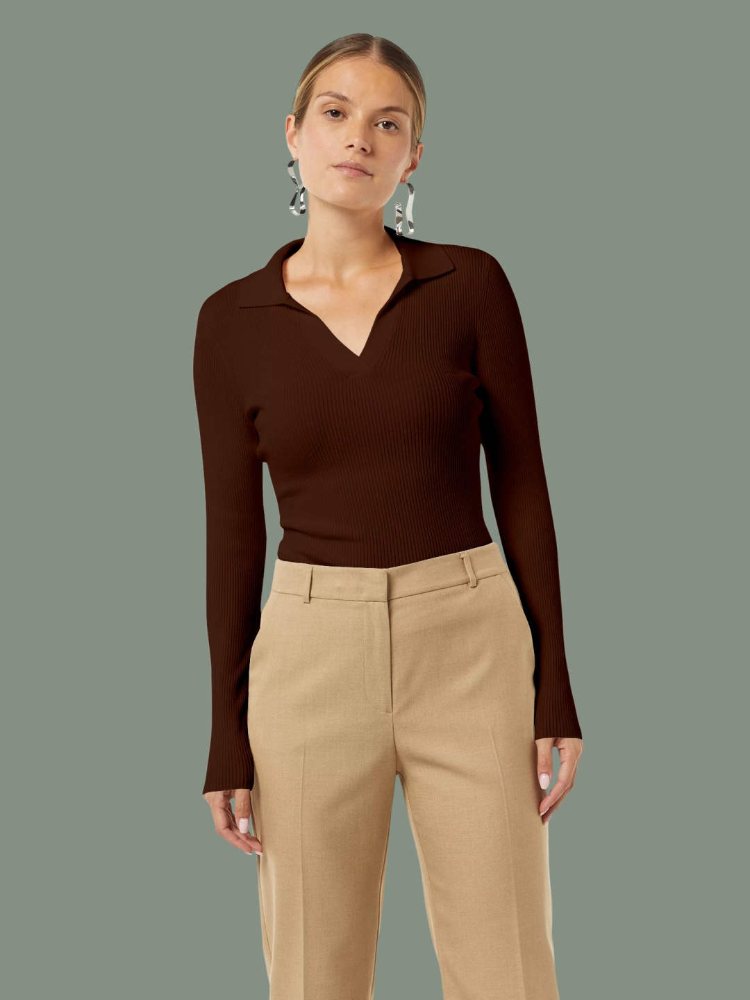 

Dream Beauty Fashion Top, Brown