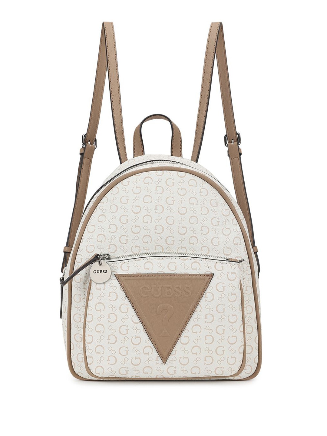 

GUESS Women Brand Logo Backpack, White