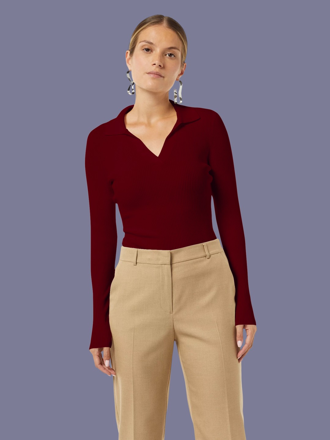 

Dream Beauty Fashion Top, Maroon
