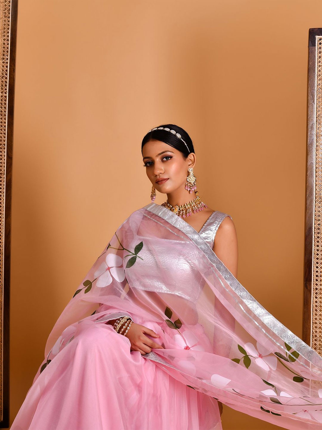 

Bannhi Ready to Wear Lehenga & Blouse With Dupatta, Pink