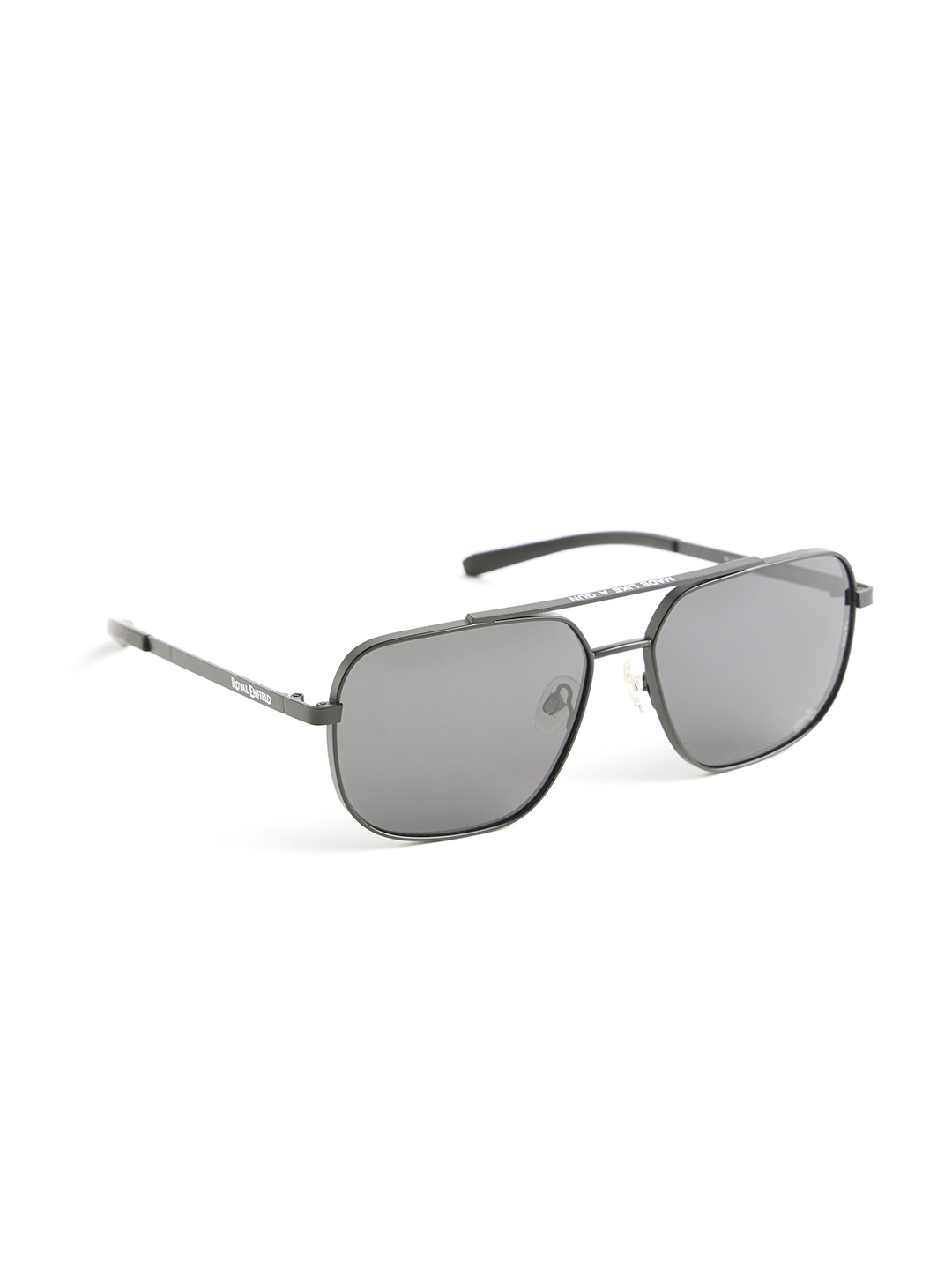 

Royal Enfield Men Other Sunglasses with Polarised and UV Protected Lens, Grey