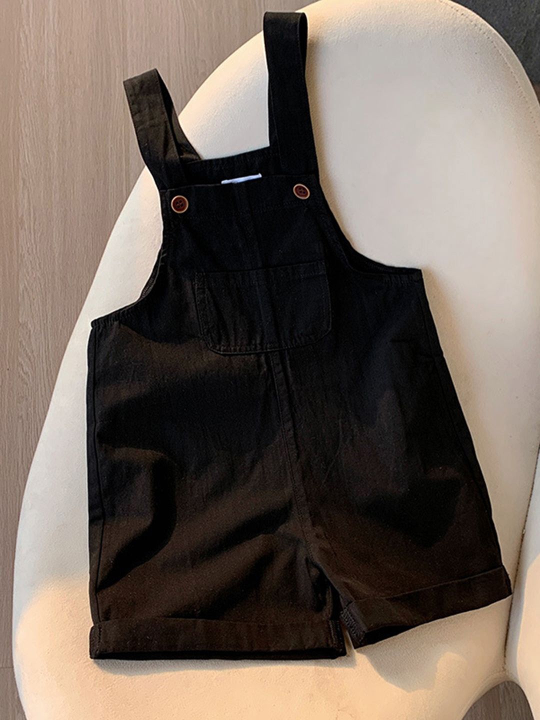 

YK Girls Basic Jumpsuit, Black