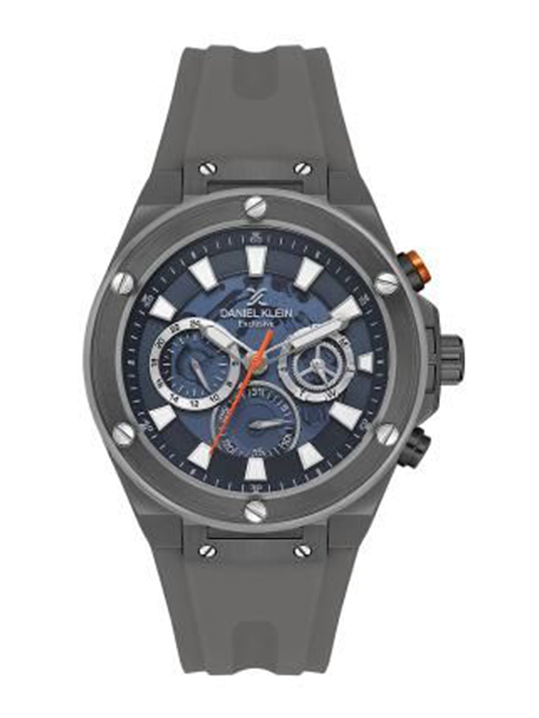 

Daniel Klein Men Skeleton Dial & Straps Analogue Watch DK.1.13889-3, Black