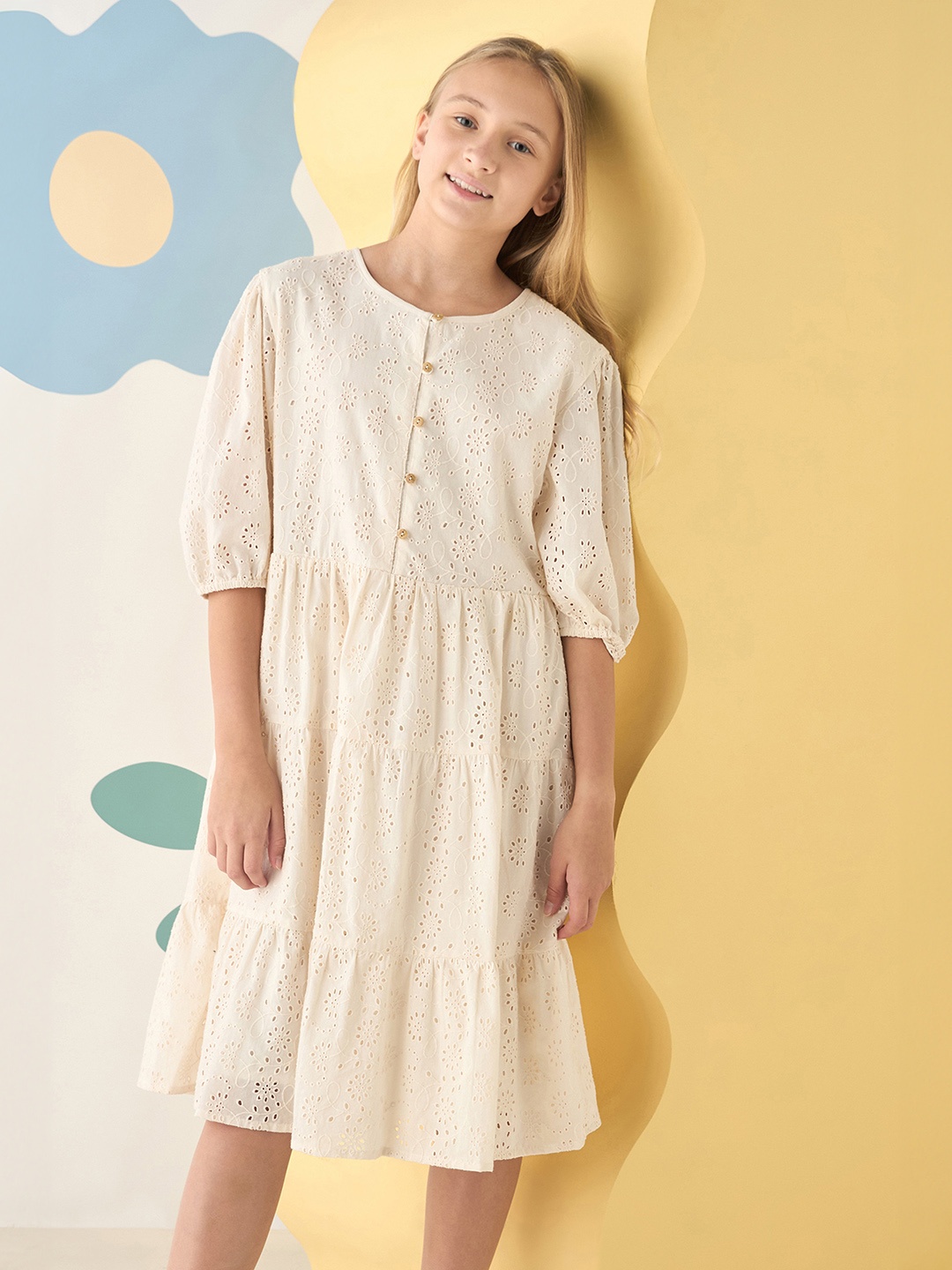 

max A-Line Dress, Beige