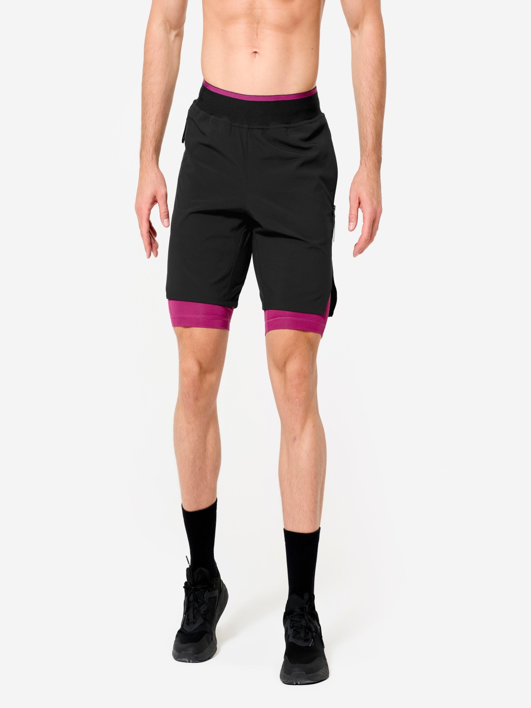 

Domyos By Decathlon Lightweight Cross Training Performance Shorts Celliant - Grey