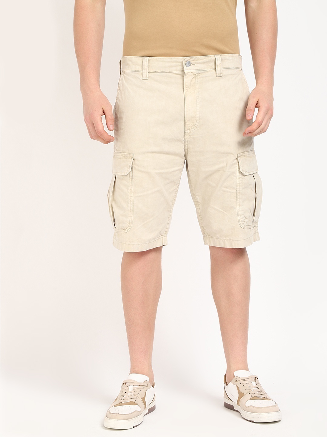 

Tommy Hilfiger Men Cargo Shorts, Beige