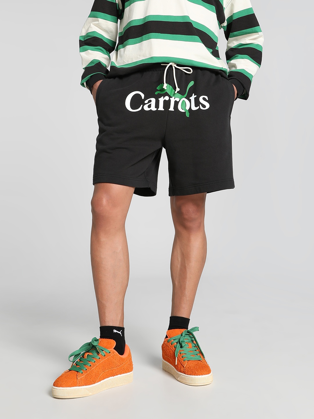 

Puma x Carrots Men Relaxed Fit Shorts, Black