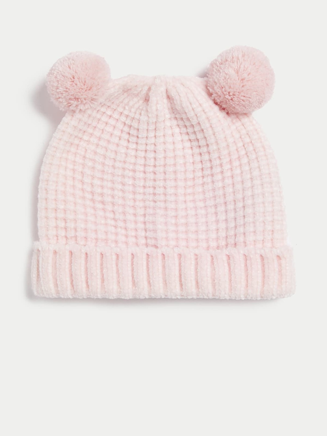 

Marks & Spencer Girls Self-Design Beanie, Pink