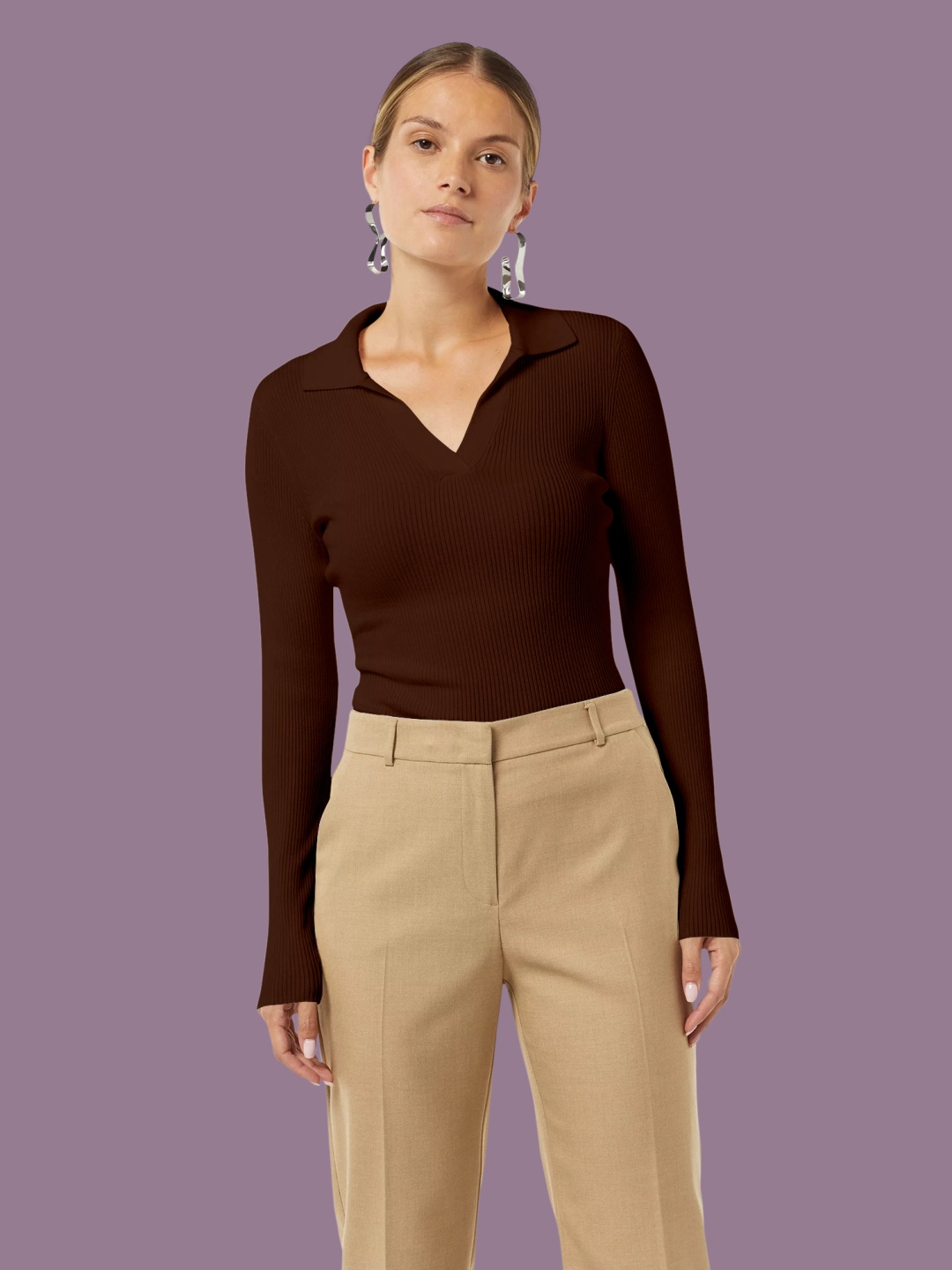 

Dream Beauty Fashion Top, Brown