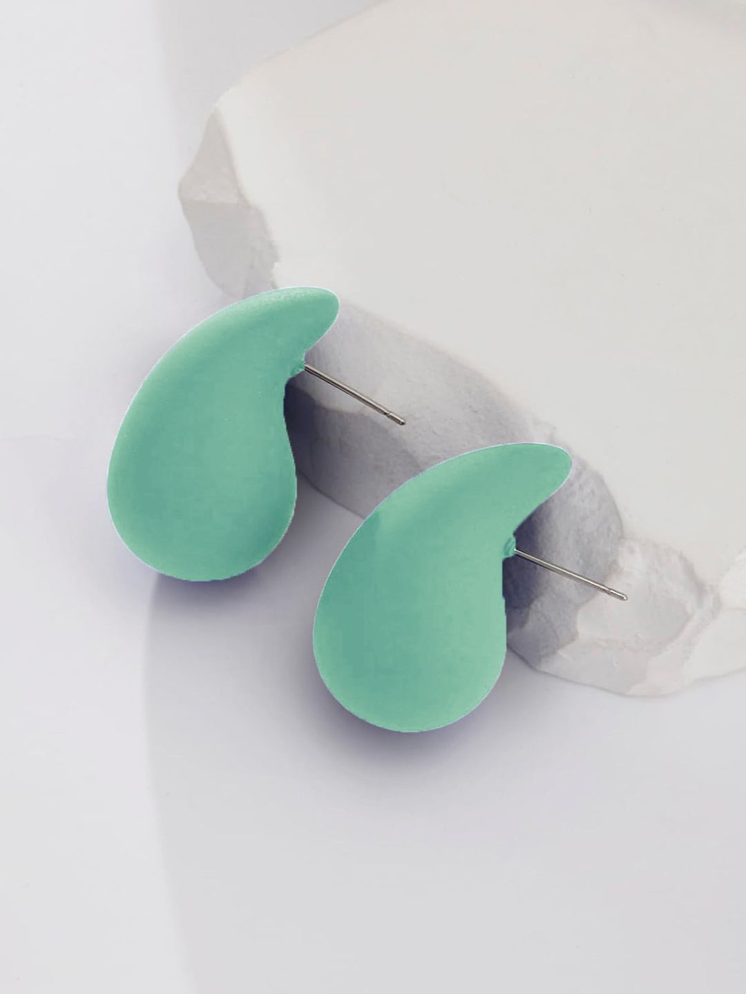 

Krelin Teardrop Shaped Drop Earrings, Sea green