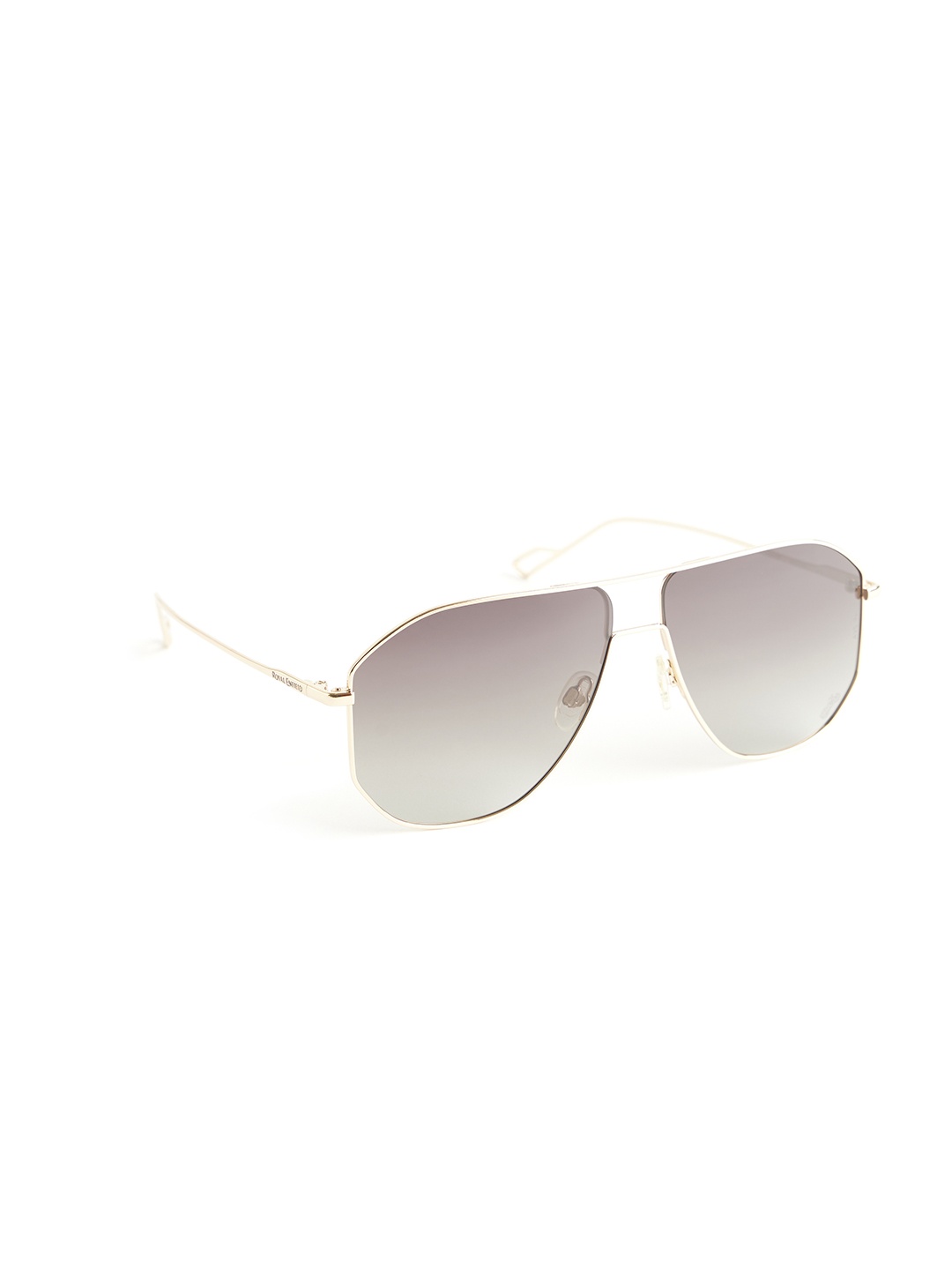 

Royal Enfield Men Aviator Sunglasses with Polarised and UV Protected Lens, Grey