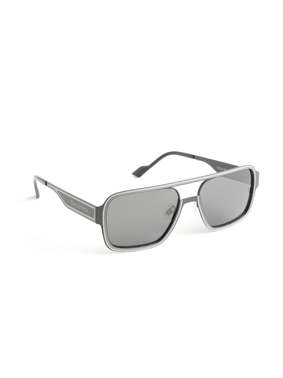 

Royal Enfield Men Other Sunglasses with Polarised and UV Protected Lens, Grey