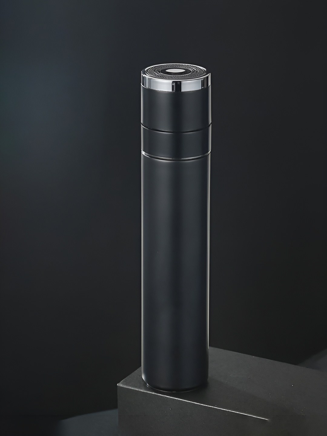 

YELONA Black Single Stainless Steel Solid Double Wall Vacuum Water Bottle