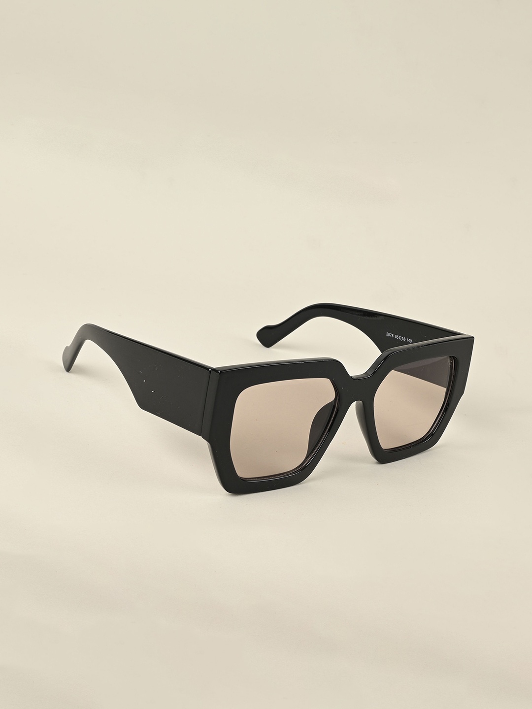 

IDOR Women Square Sunglasses with UV Protected Lens, Transparent